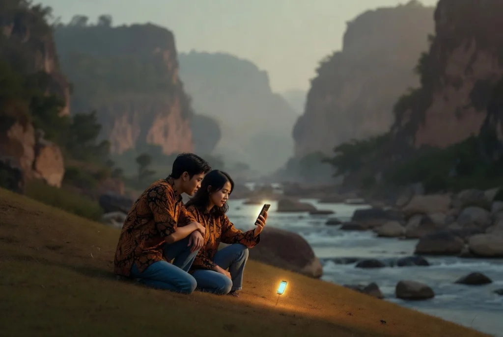 Bendungan Kampili: Sungai Berbatu Mirip Grand Canyon di Kabupaten Gowa