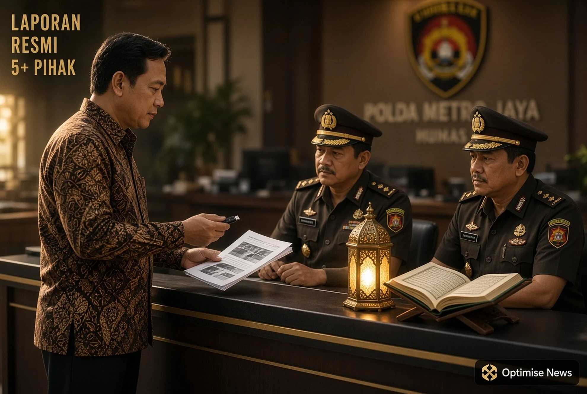 Lima Pihak Dilapor Polda usai Tantangan Hafalan Alquran