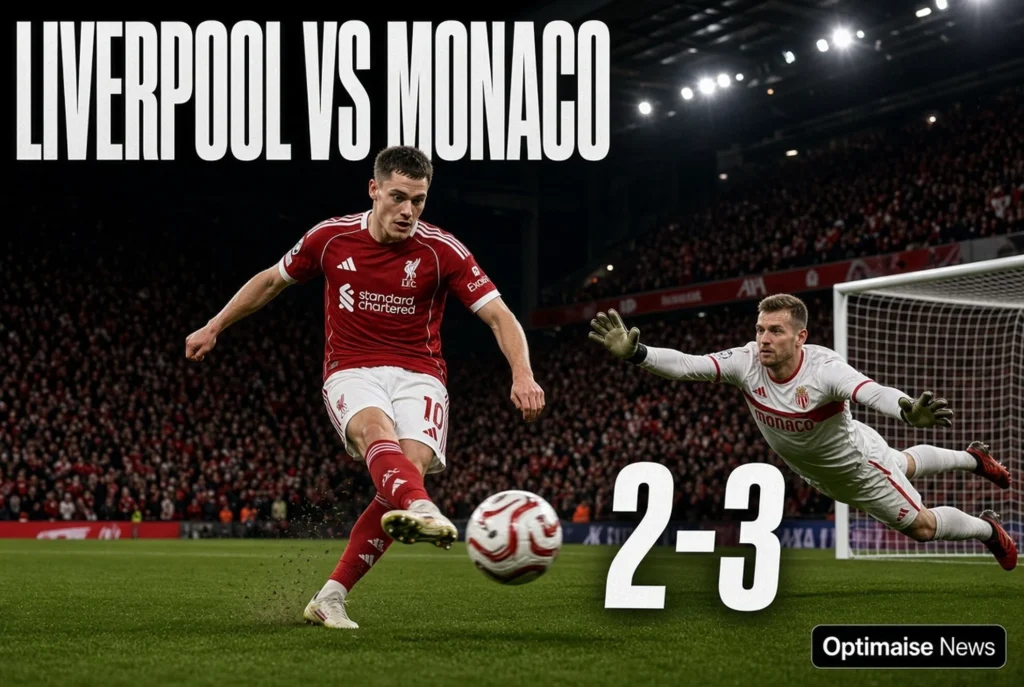 Liverpool Vs Monaco Bawa 2-3