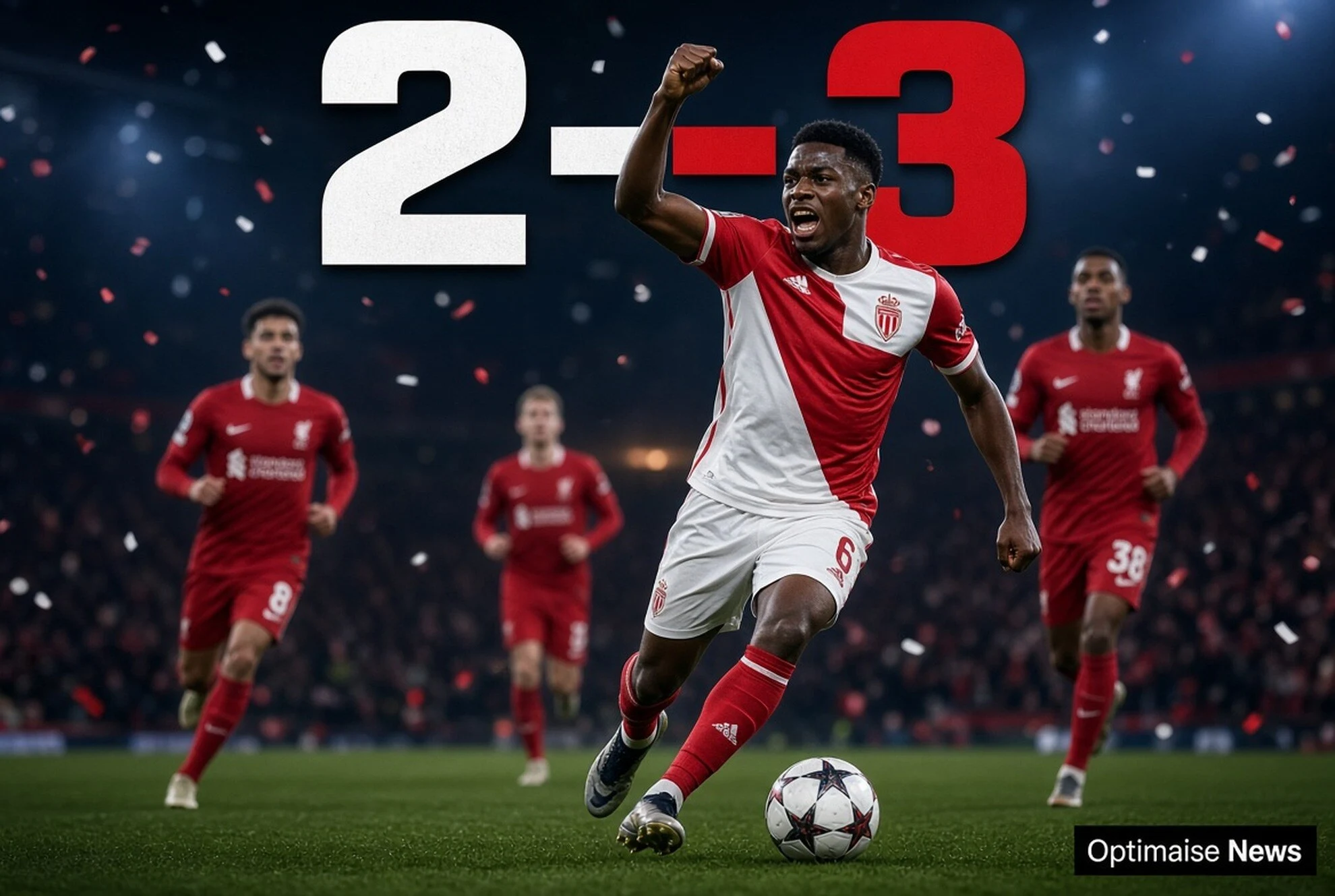Liverpool vs Monaco 2-3: Camara Pacu Valuasi Monaco €60 Juta