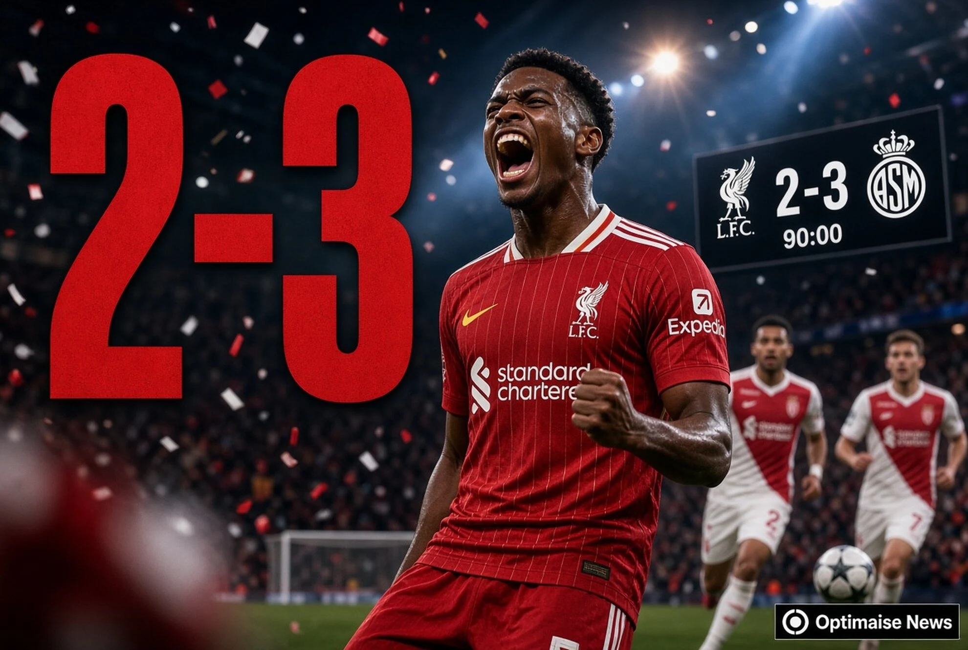 Liverpool vs Monaco 2-3: Debut Iraola di Anfield Kandas