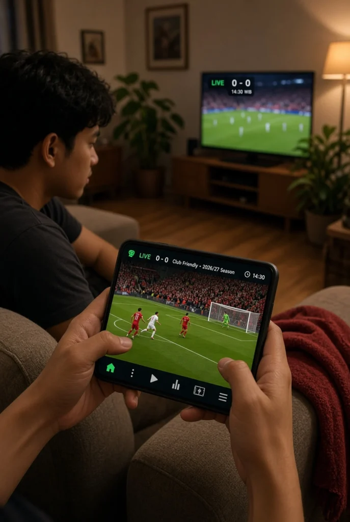 Cara Menonton Liverpool vs Monaco Resmi via All Red Video