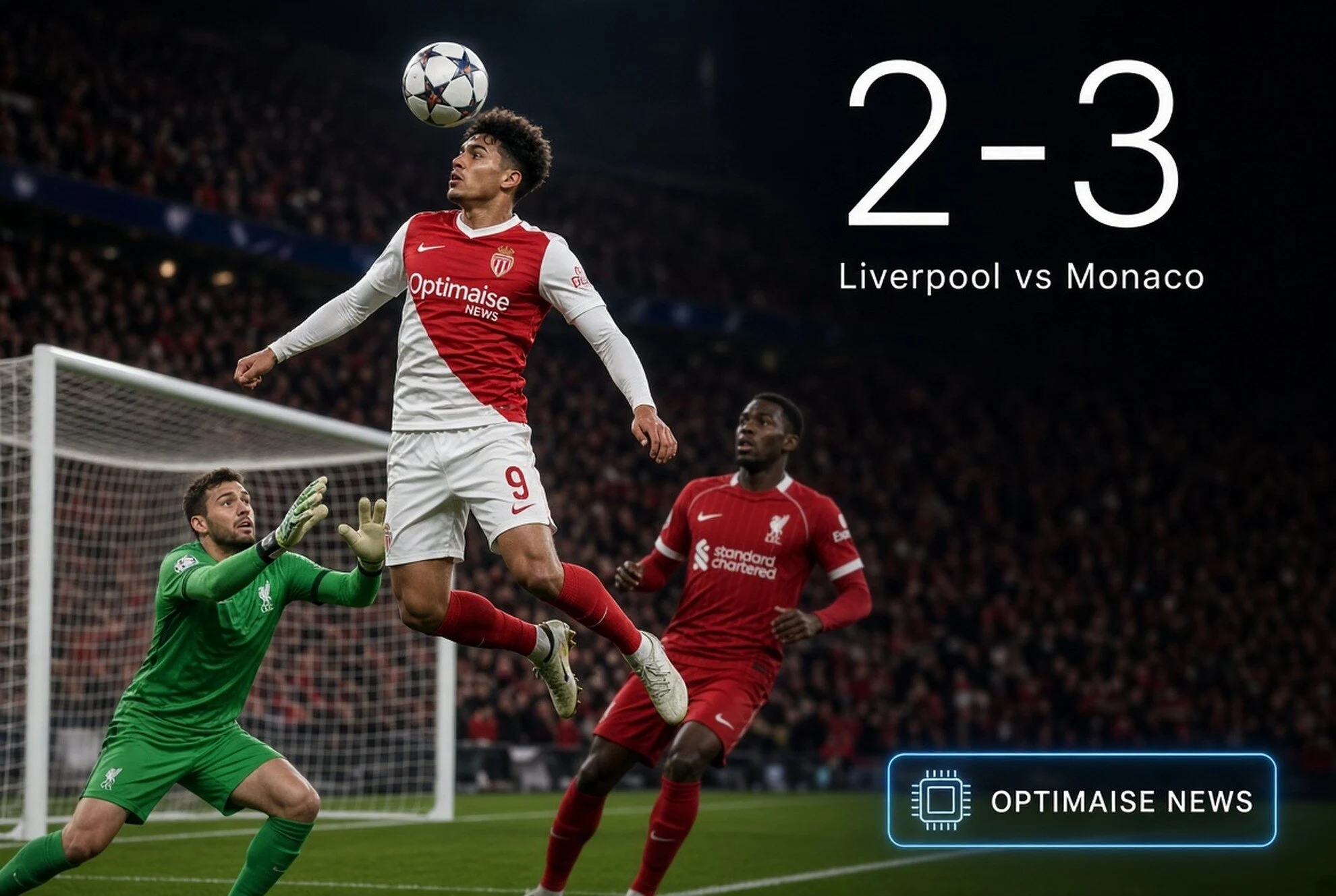 Liverpool vs Monaco 2-3: The Reds Kalah Usai Unggul 2-0