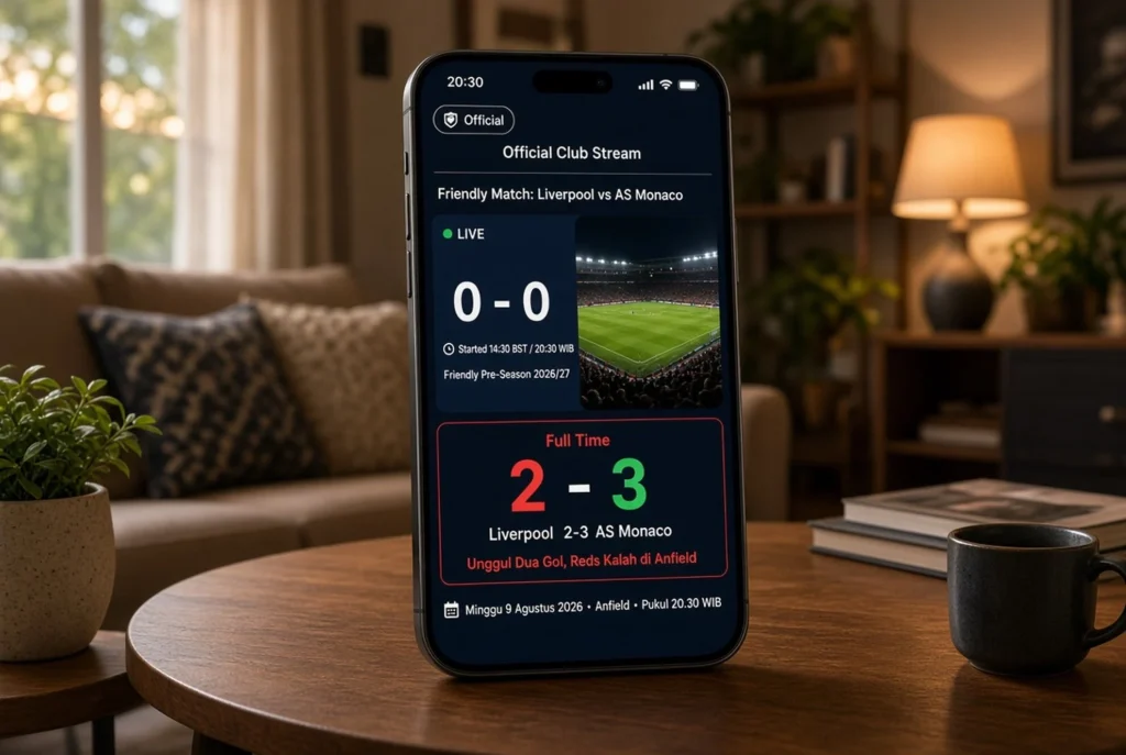 Jadwal WIB, All Red Video, dan akses resmi