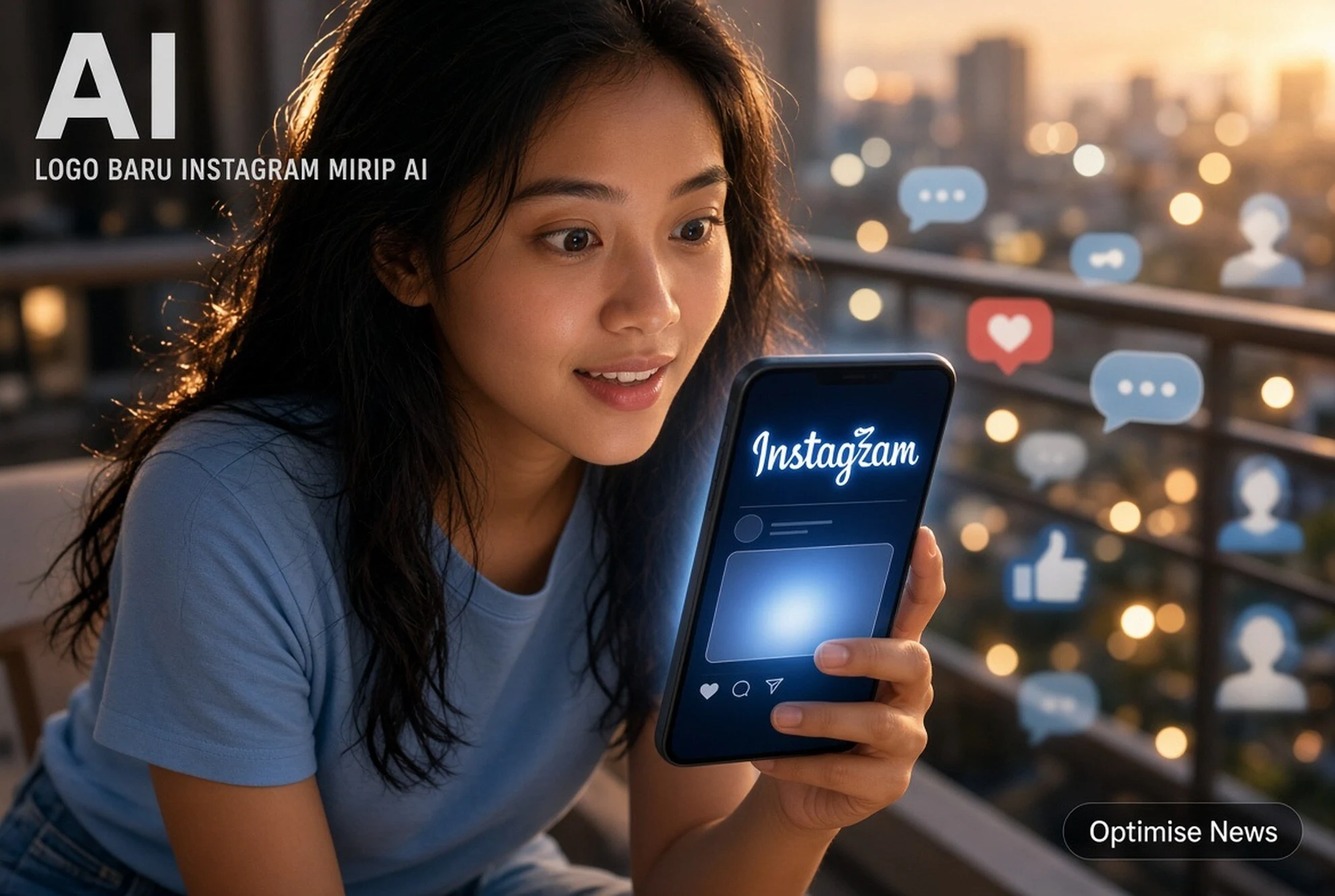 Logo Baru Instagram Mirip AI Slop