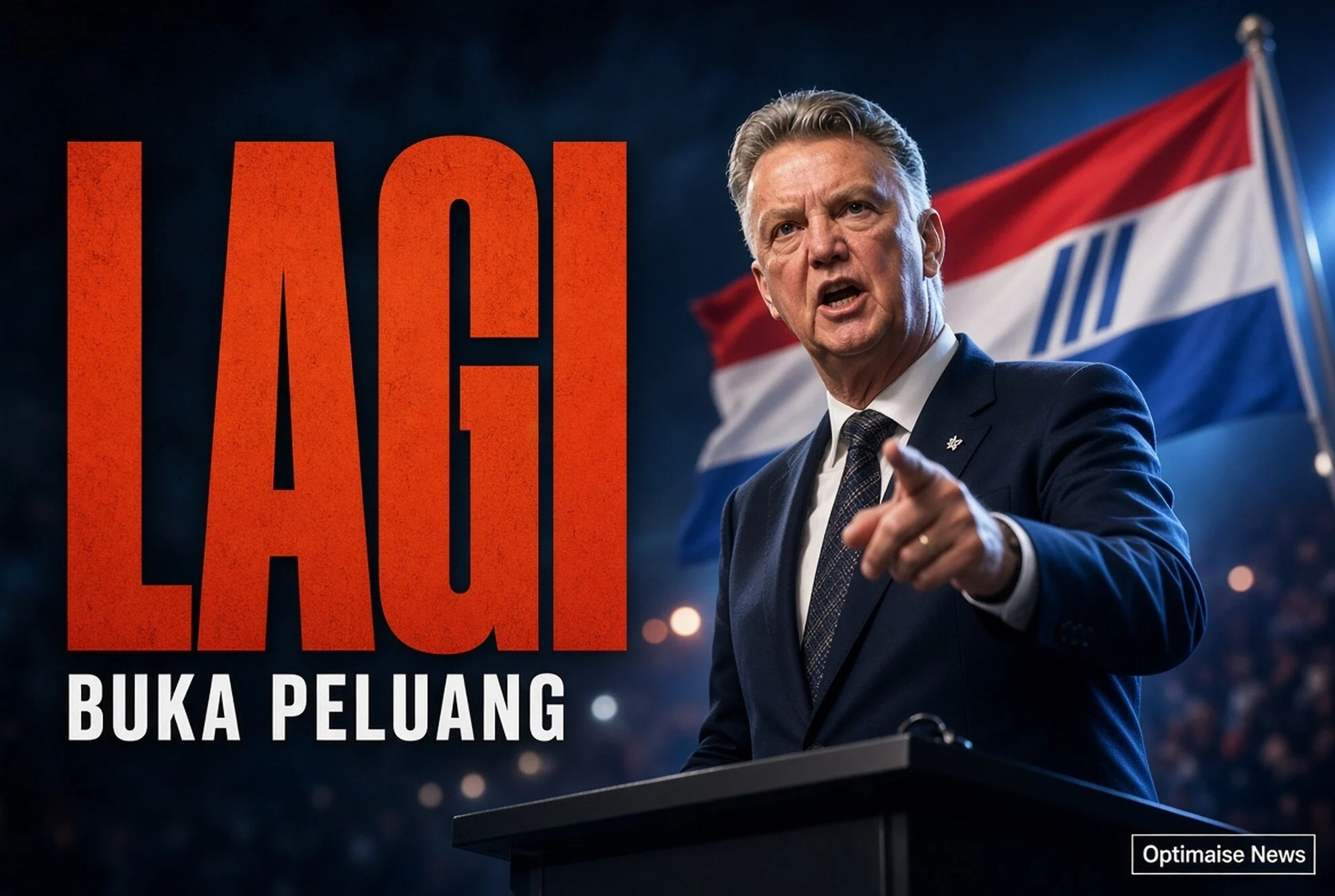 Louis van Gaal Buka Peluang Oranje Lagi