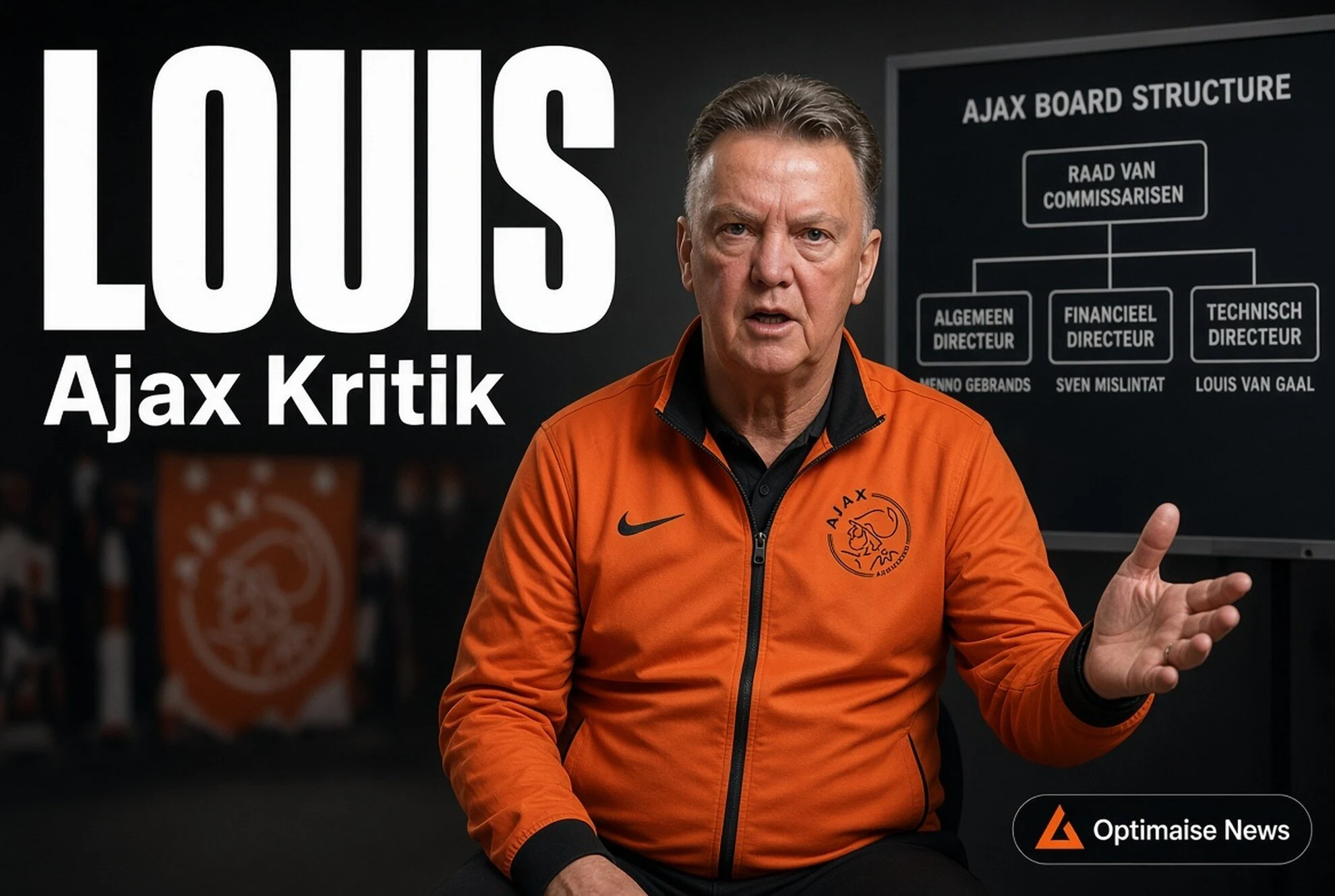 Louis van Gaal Kritik Ajax 16 Orang