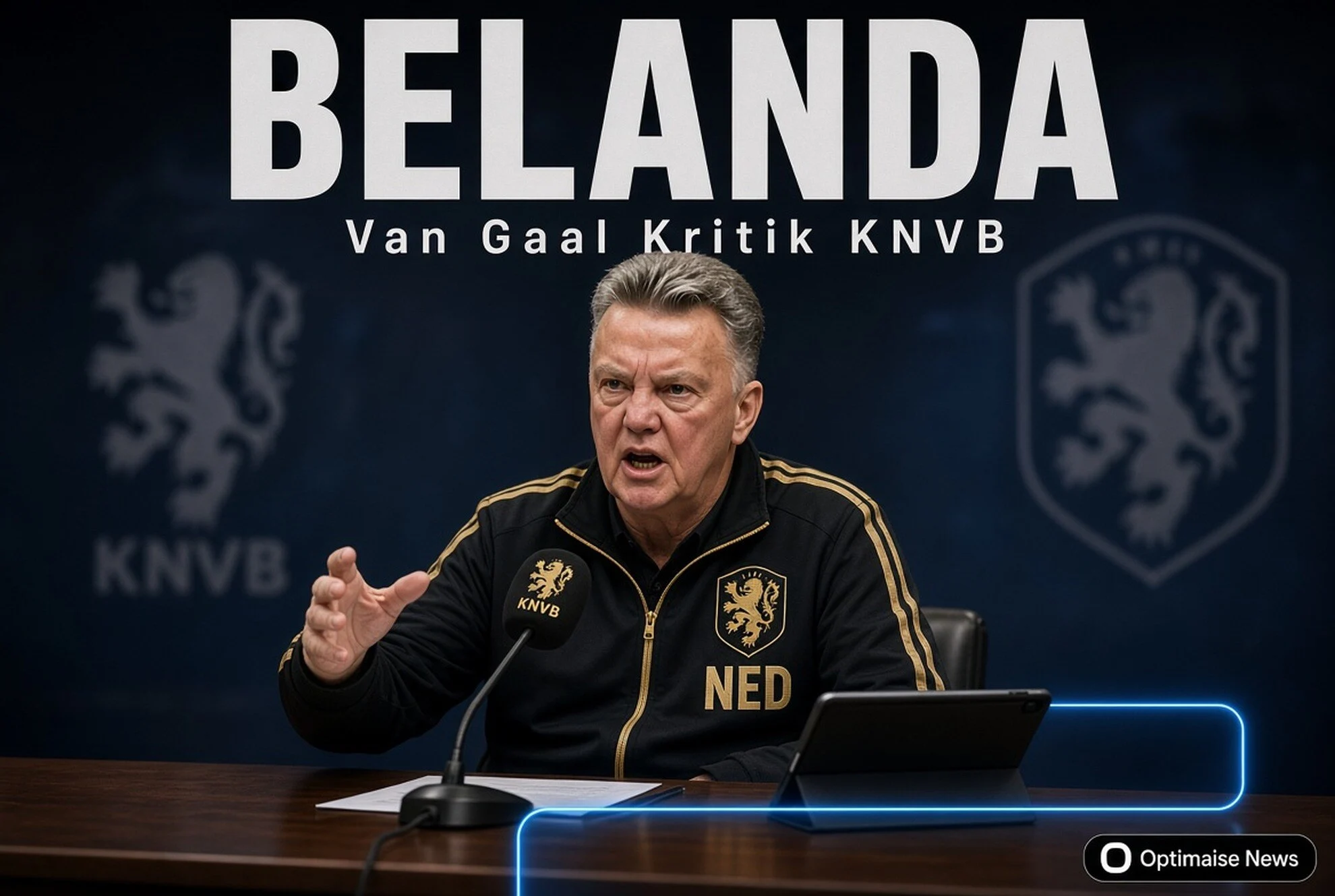 Louis van Gaal Kritik KNVB Lambat soal Pelatih Belanda