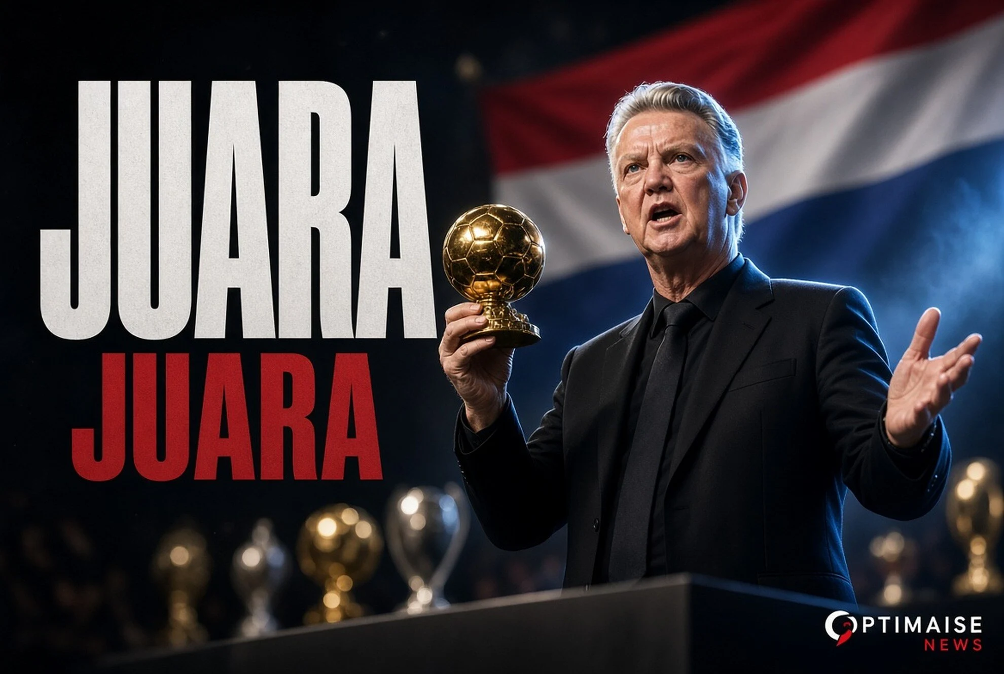 Louis van Gaal Yakin Oranje Bisa Juara Eropa atau Dunia