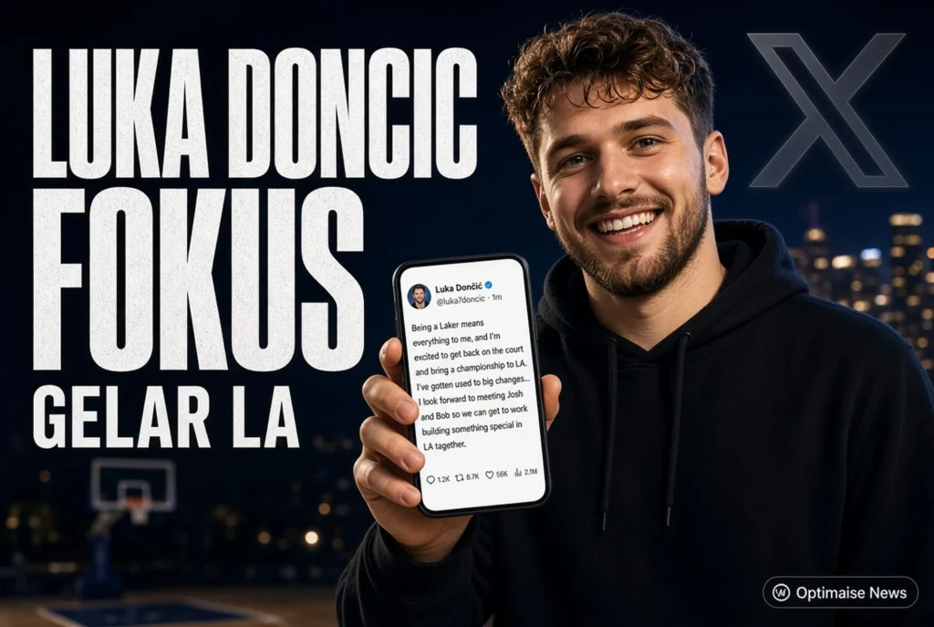 Luka Doncic Fokus Gelar LA Setelah Lakers Dijual 12,5 Miliar Dolar