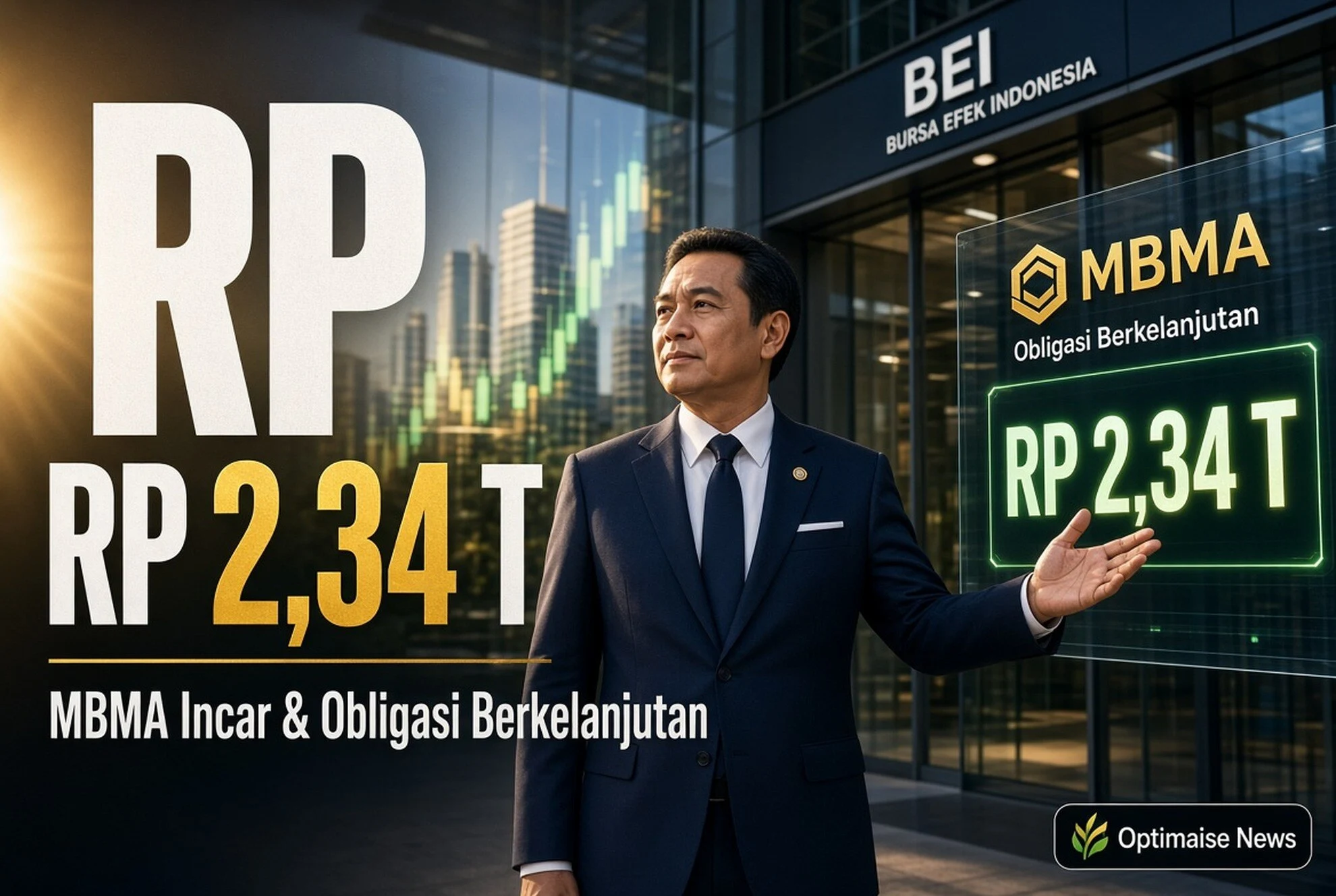 MBMA Incar & Obligasi Berkelanjutan Kupon Rp 2,34