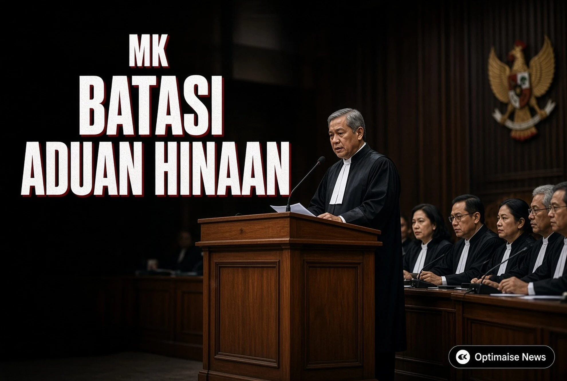 MK Batasi Aduan Hinaan: Cuma Presiden dan Wapres yang Berhak