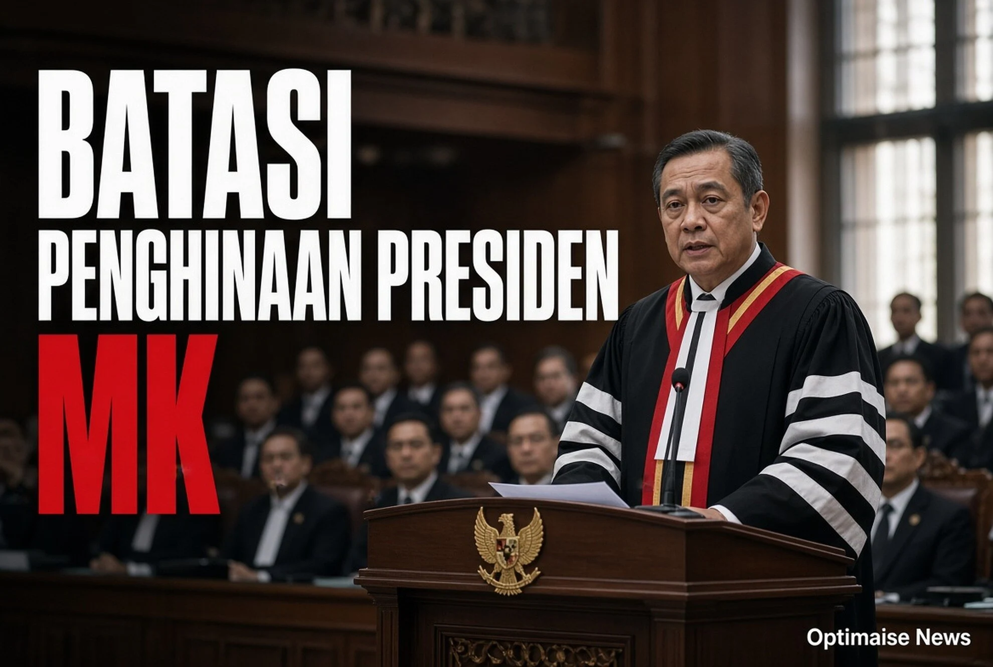 MK Batasi Penghinaan Presiden: Hanya Presiden-Wapres Bisa Sendiri