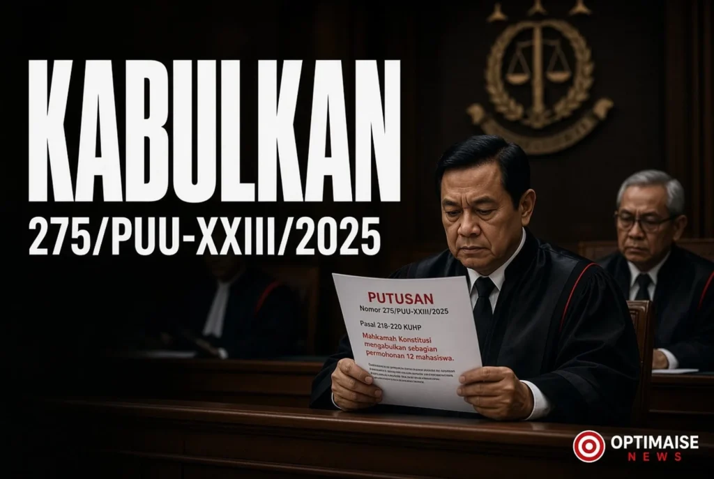 MK Kabulkan 12 Mahasiswa, Penghinaan Presiden Jadi Aduan Istana