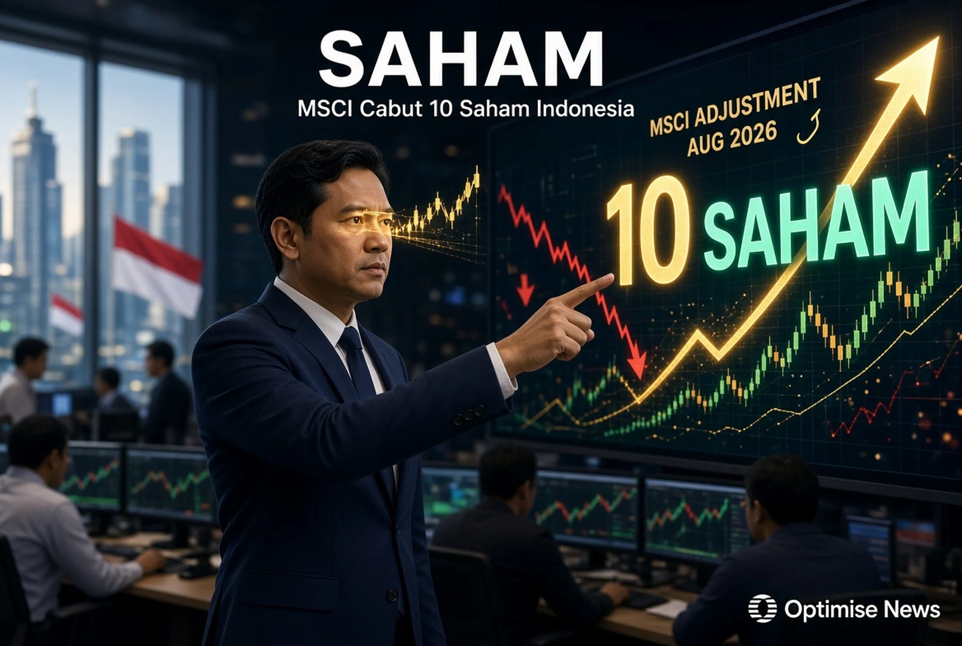 MSCI Cabut 10 Saham Indonesia dari Indeks Global 2026