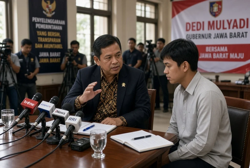 Pengakuan di depan Dedi Mulyadi: mabuk, ngebut sendiri, tak rem