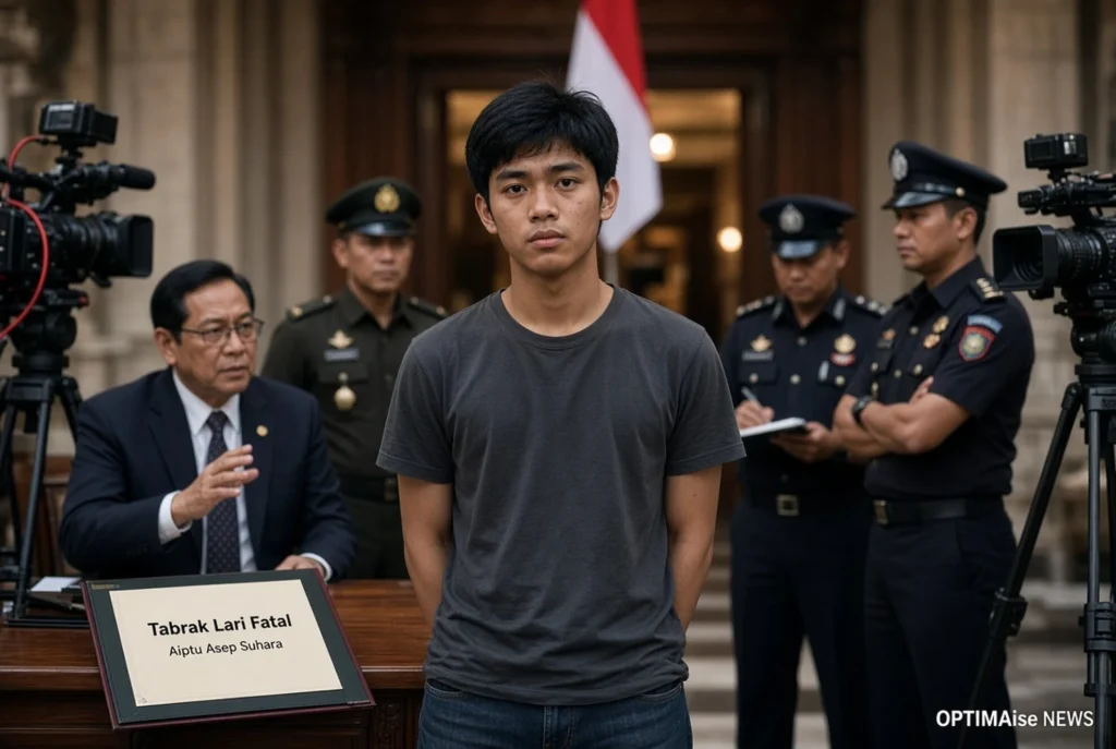 Mahasiswa Mabuk Akui Sadar Tabrak Polisi Bandung