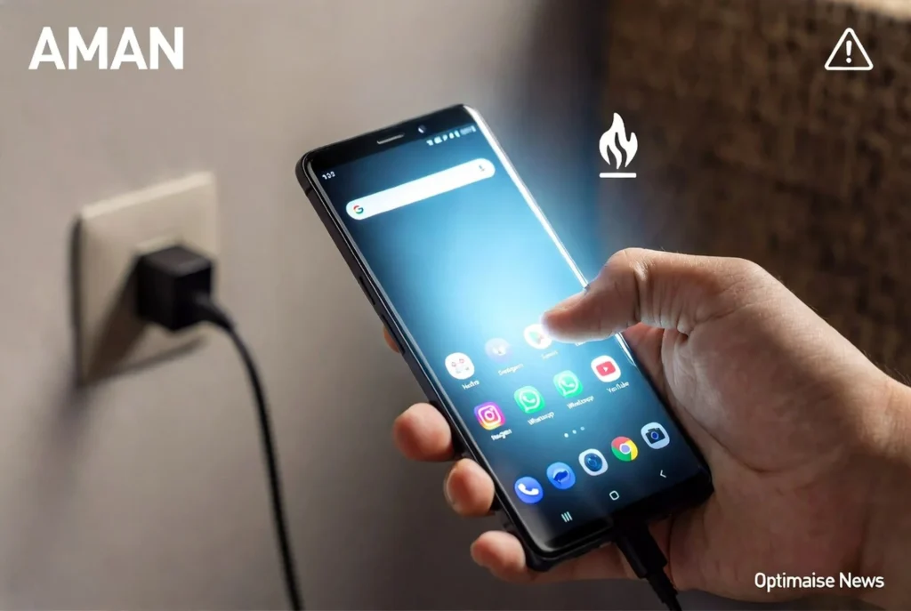 Main HP Sambil Dicas: Mitos Aman atau Risiko Baterai?