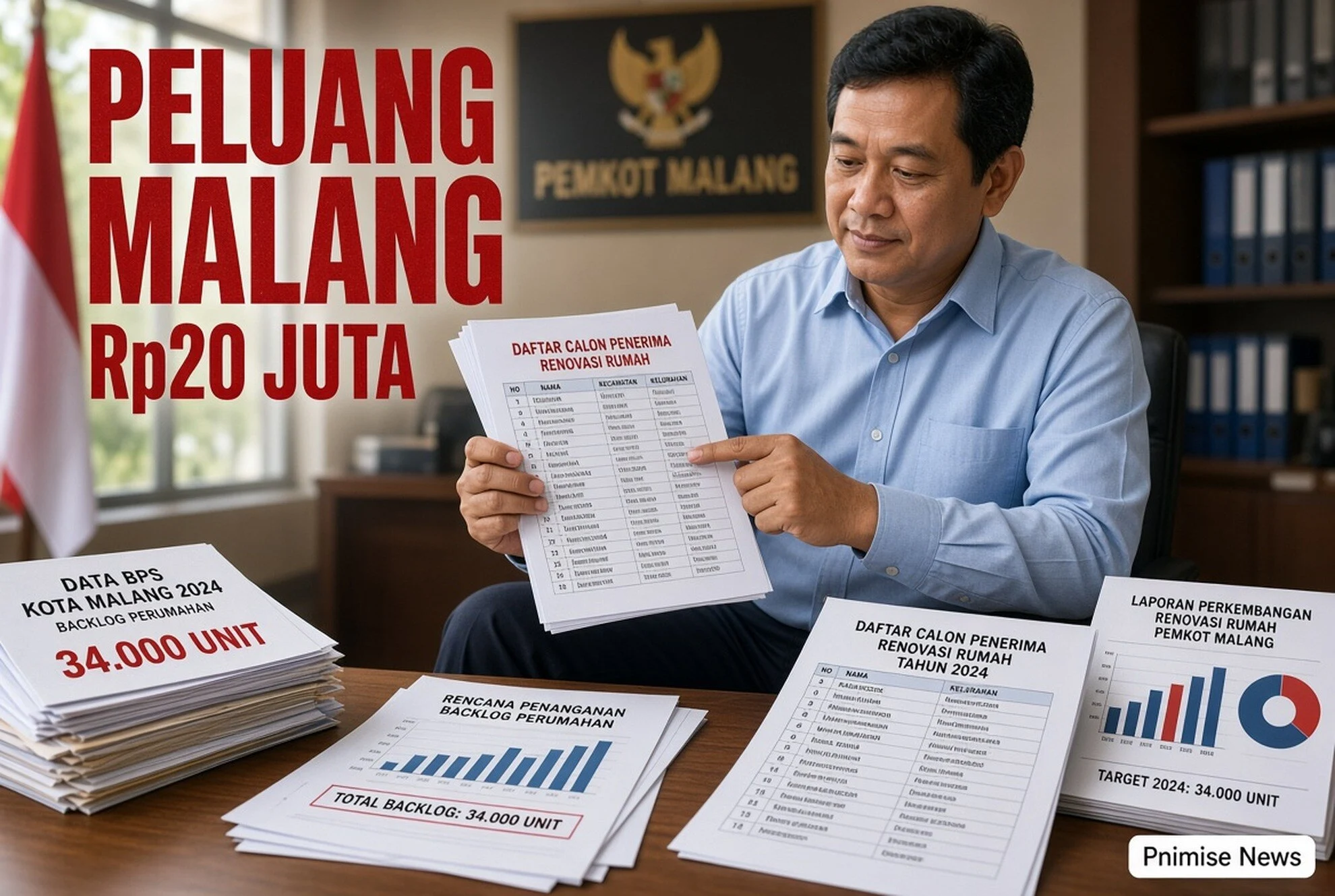 Malang Kejar Rp20 Juta Rumah Rusak, Aturan Baru buka Peluang Lebih