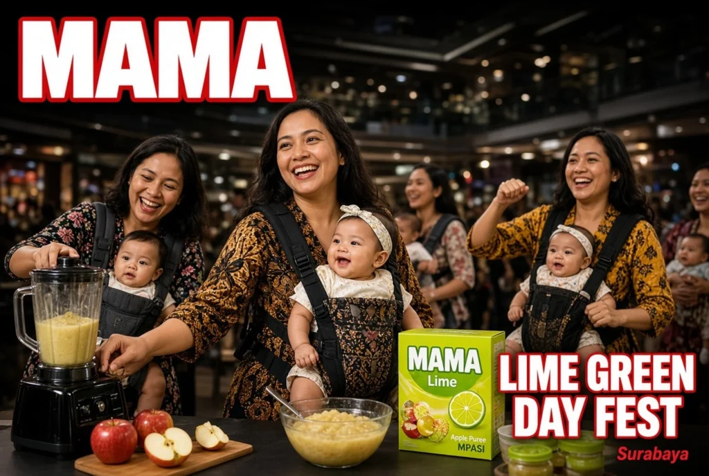 Mama-Bayi Menari & Demo MPASI Higienis Meriahkan Fest di TP3 Surabaya