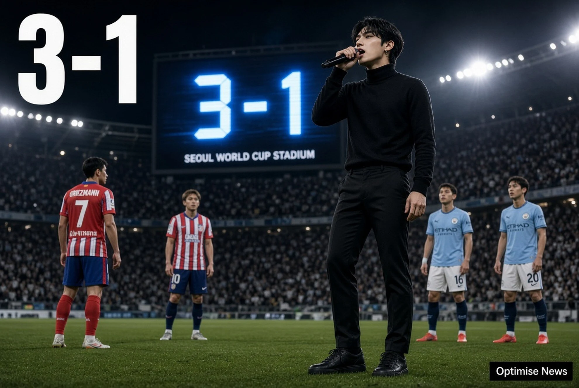 Man City vs Atlético Madrid Comeback 3-1 di Seoul