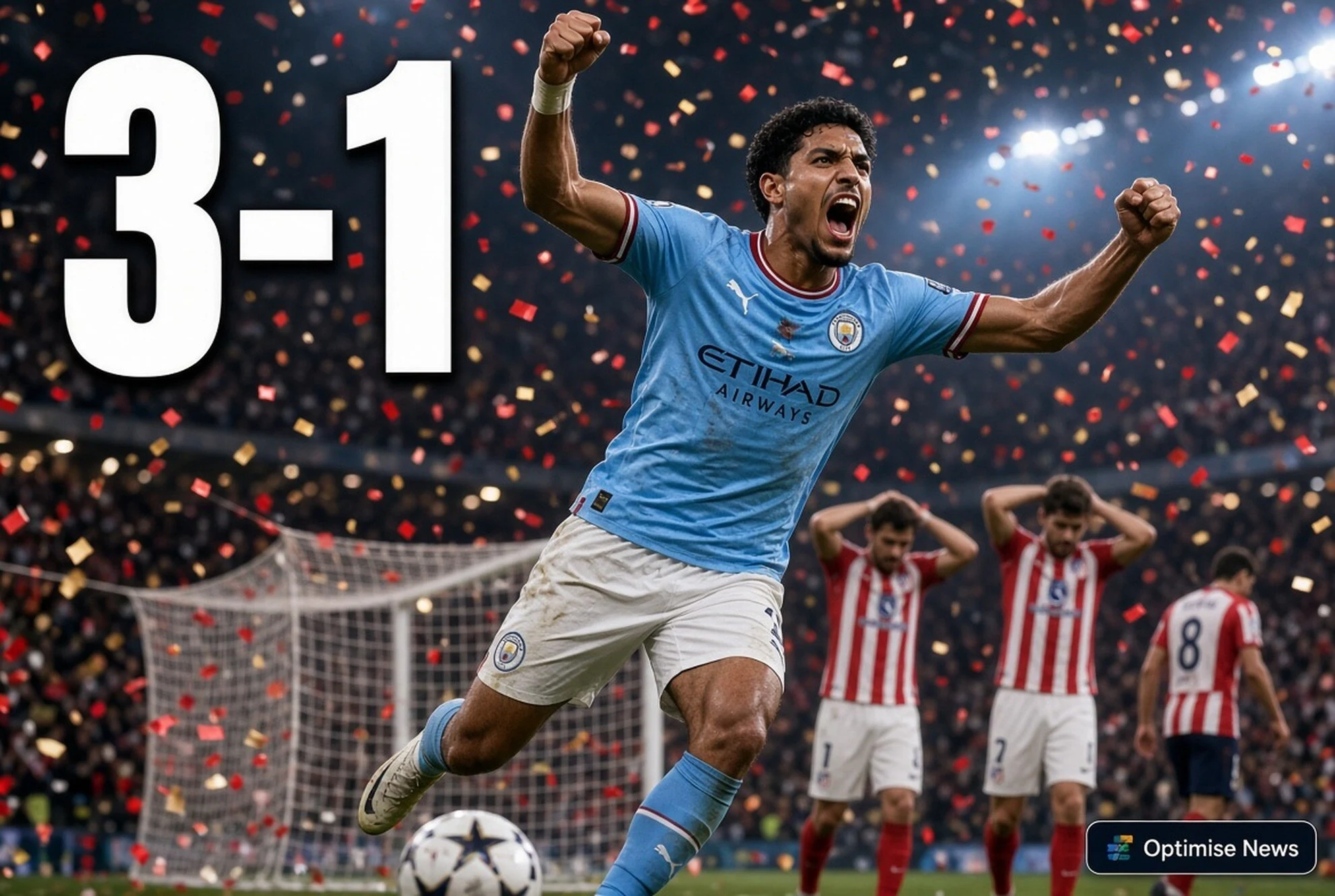 Man City vs Atlético Madrid Kalahkan 3-1 di Persahabatan