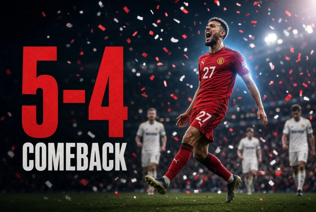 Man Utd vs Leeds 5-4: Mazraoui Kunci Penalti MU