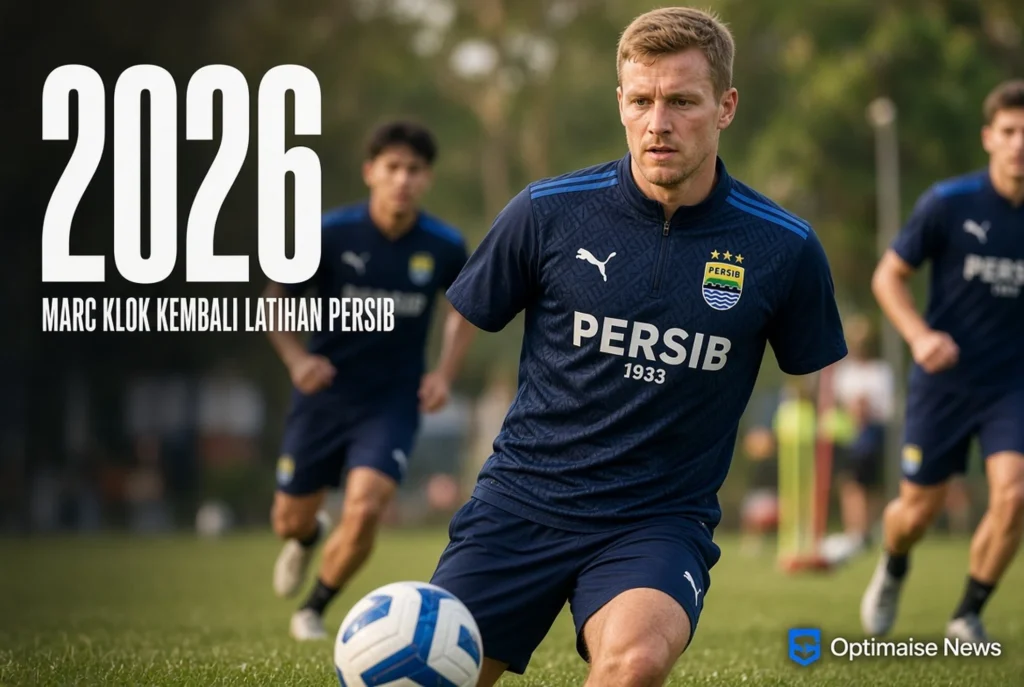 Marc Klok Kembali Latihan Persib Bandung di TC Bali 2026