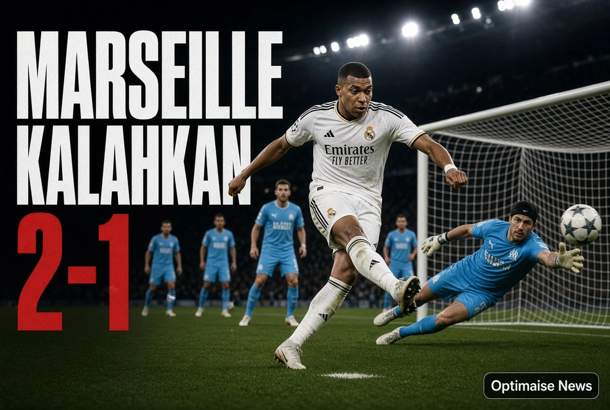 Marseille & Bilbao Dibungkam Madrid: 2-1 Penalti Mbappe, 2-0 Rodrygo