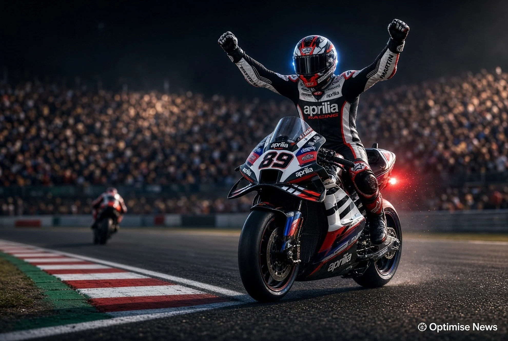 Martin Lebarkan Jarak 31 Poin di Grand Prix Sepeda Motor Inggris