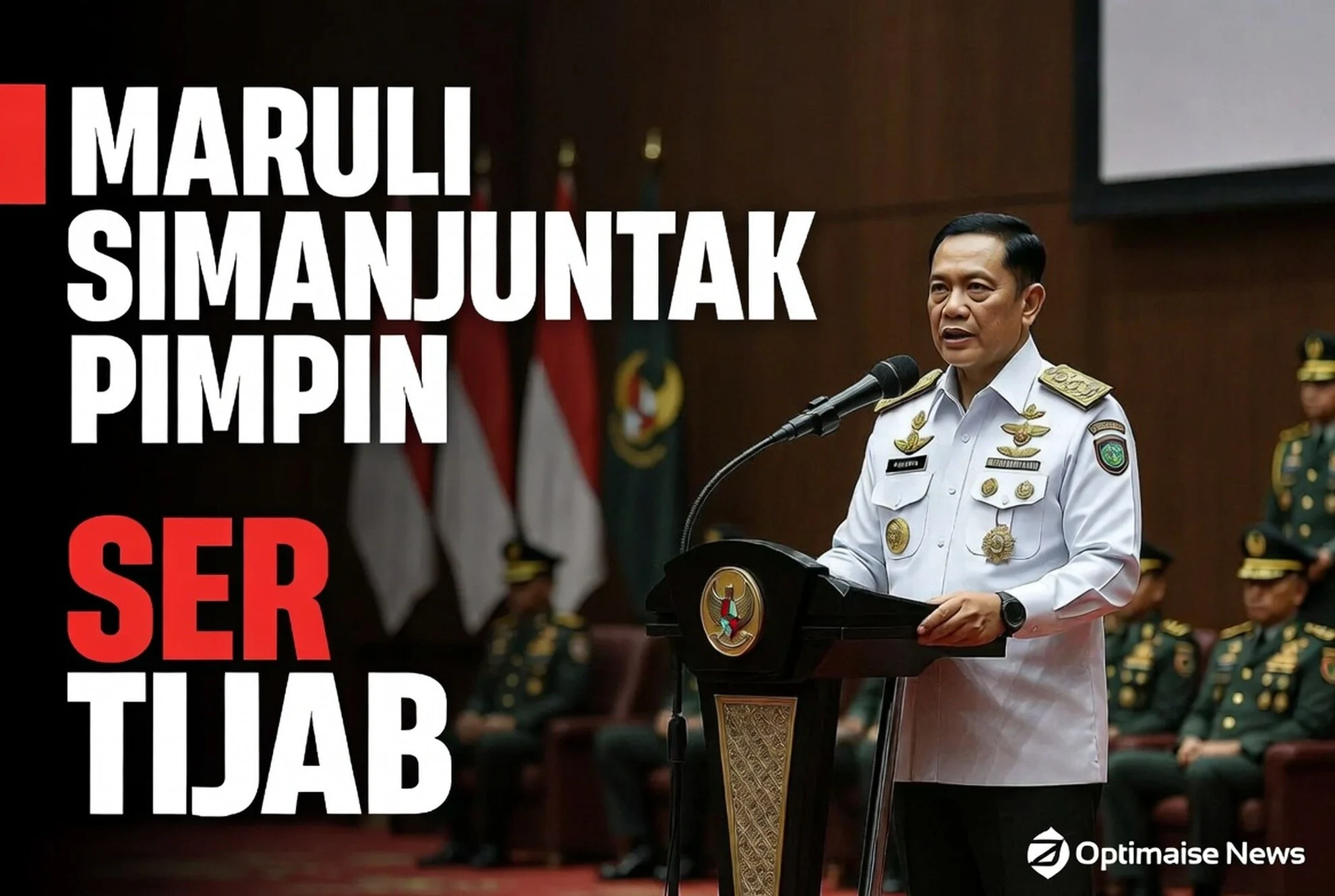 Maruli Simanjuntak Pimpin Sertijab Dua Pos dan Alih 3 Yonif