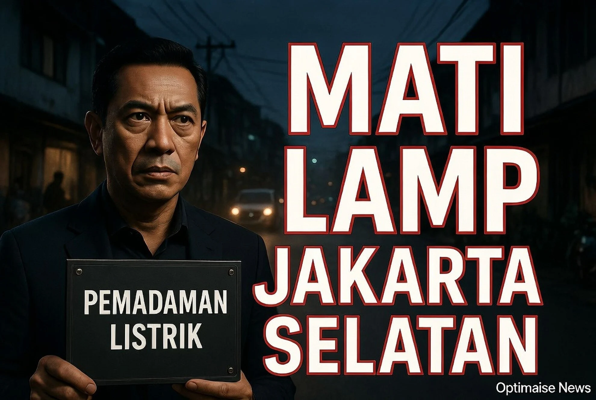 Mati Lampu Hari Ini di Jaksel-Tangsel Usai Gangguan Gandul