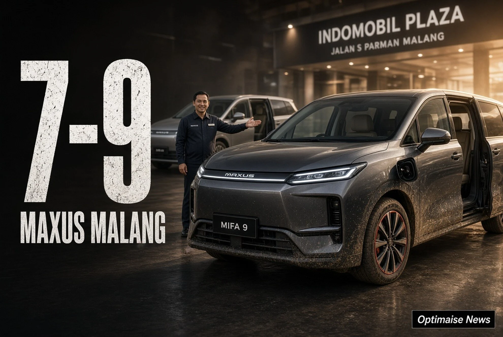 Maxus Buka Dealer Malang, MIFA 7-9 Mulai Rp759,9 Juta