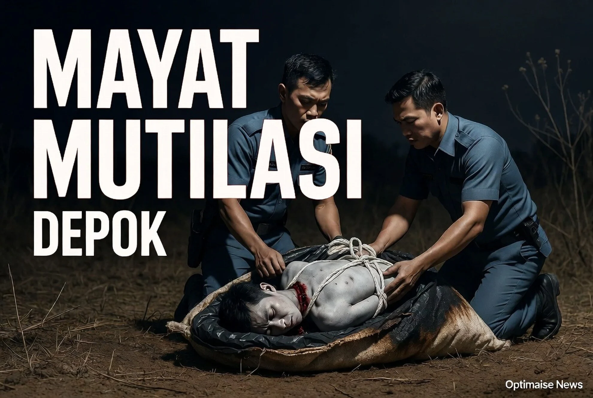 Mayat Mutilasi Depok: Kaki Hilang Sejak Pangkal Paha