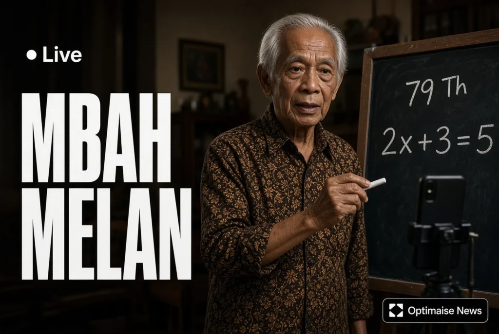 Mbah Melan 79 Th: Live Matematika Gratis TikTok