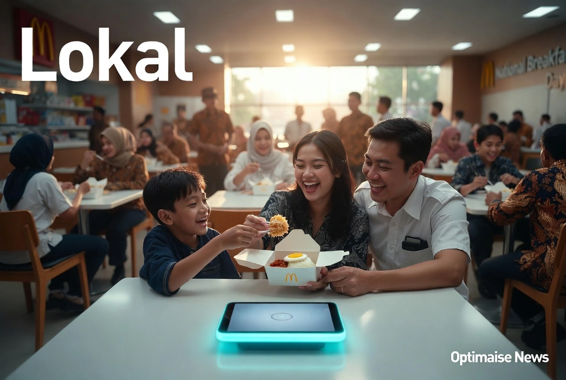 McDonald’s NBD ke-14: Target 135.000 Sarapan Menu Lokal