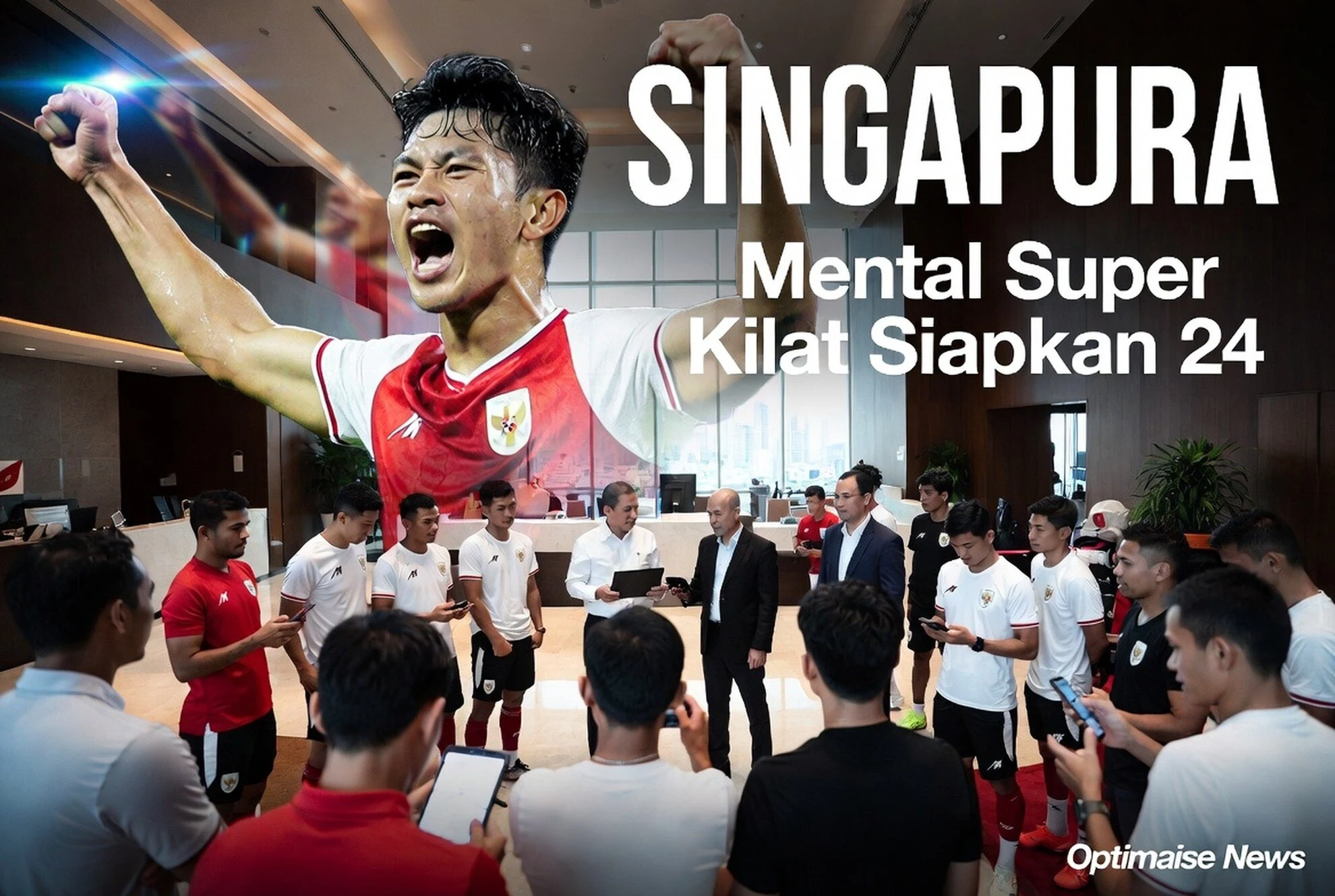 Mental Super Kilat Siapkan 24 Pemain Timnas untuk Habisi Singapura