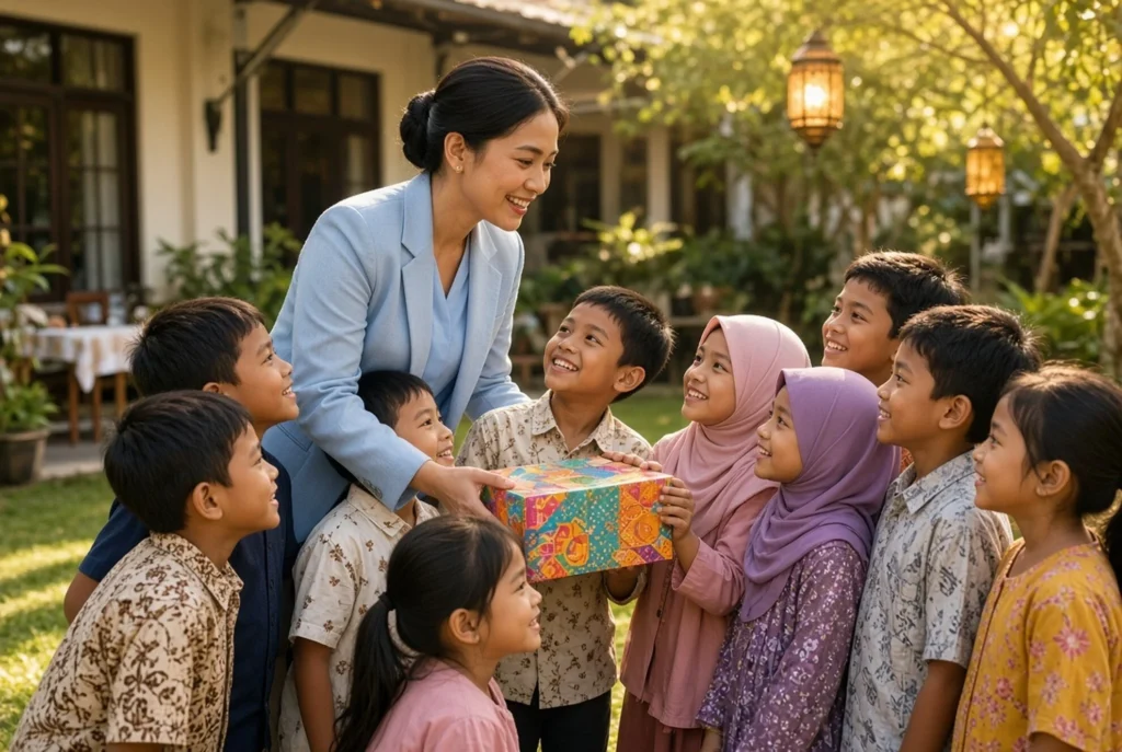 Kontribusi Langsung 50 Snack Box untuk Anak Yatim dan Dhuafa