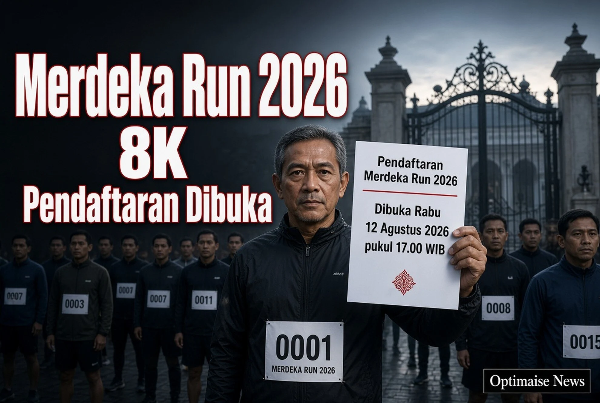 Merdeka Run 2026 Pendaftaran Dibuka Hari Siap Lari 8K