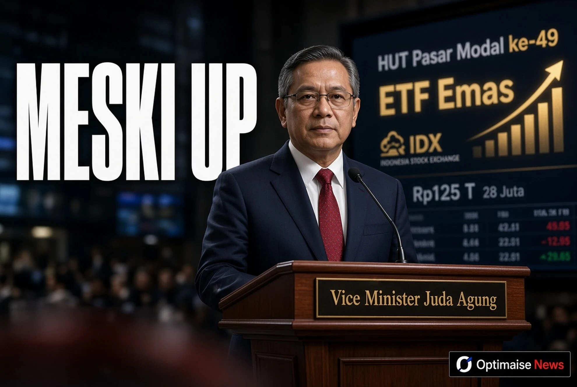 Meski Up & Down, Pasar Modal RI Seret Rp125 T Investor 28 Juta