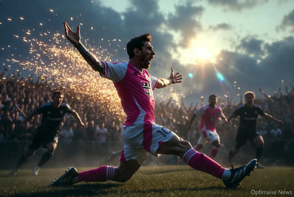 Messi Brace, Inter Miami Unggul 4-2 atas Atletico San Luis di Leagues