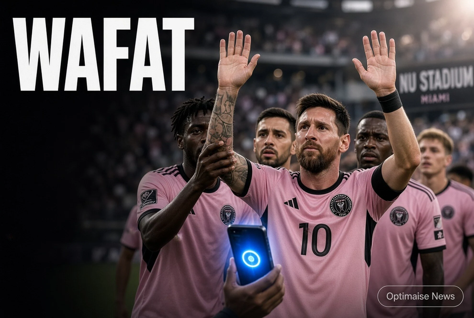 Messi Main Lagi 4 Hari Setelah Ayah Wafat