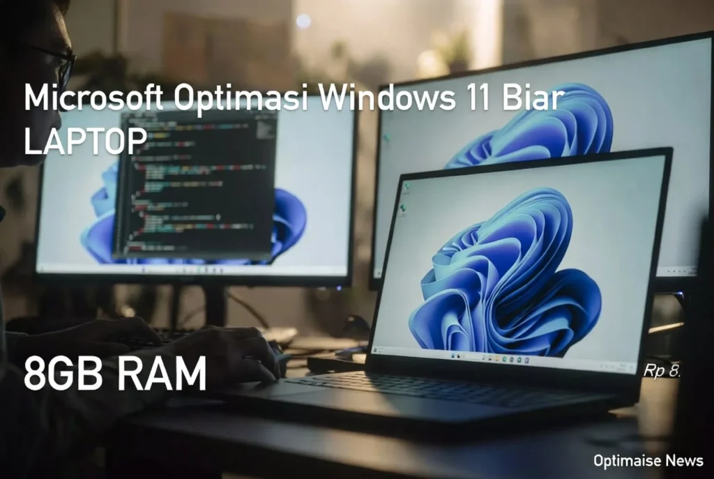 Microsoft Optimasi Windows 11 Biar Laptop RAM 8GB Lancar