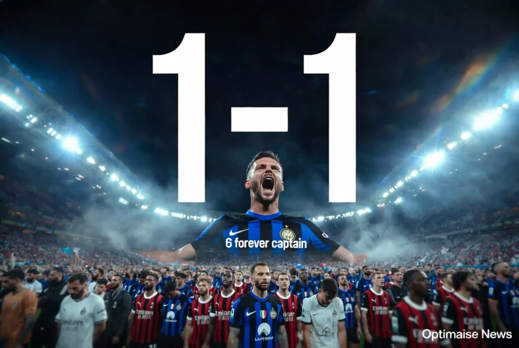 Milan vs Inter Imbang 1-1 di Perth: Derby Pramusim Serie A 2026/27