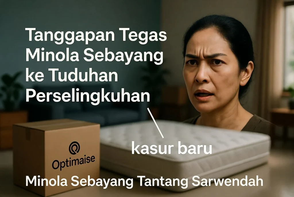Tanggapan Tegas Minola Sebayang ke Tuduhan Perselingkuhan