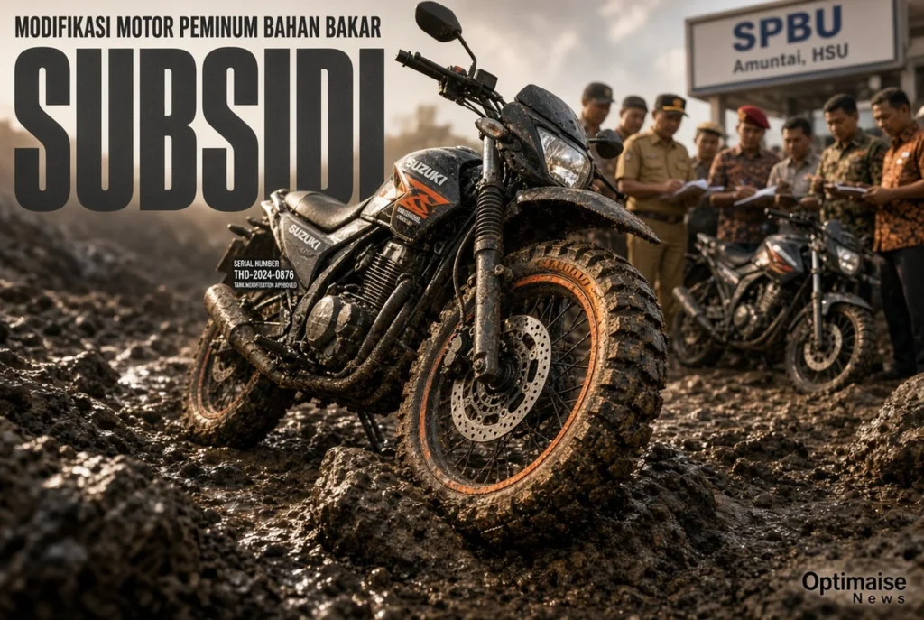 Modifikasi Motor Peminum Bahan Bakar 100 Unit Ancaman Stok Subsidi HSU