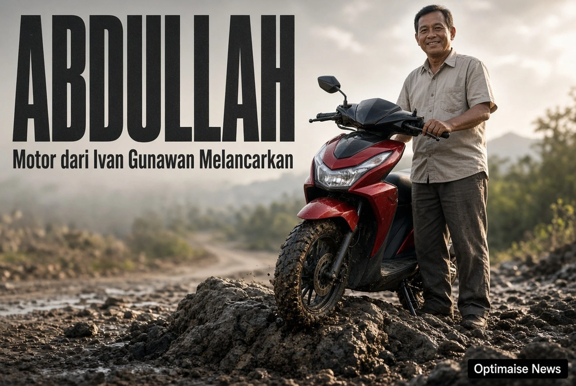 Motor dari Ivan Gunawan Melancarkan Perjalanan Guru Honorer Abdullah