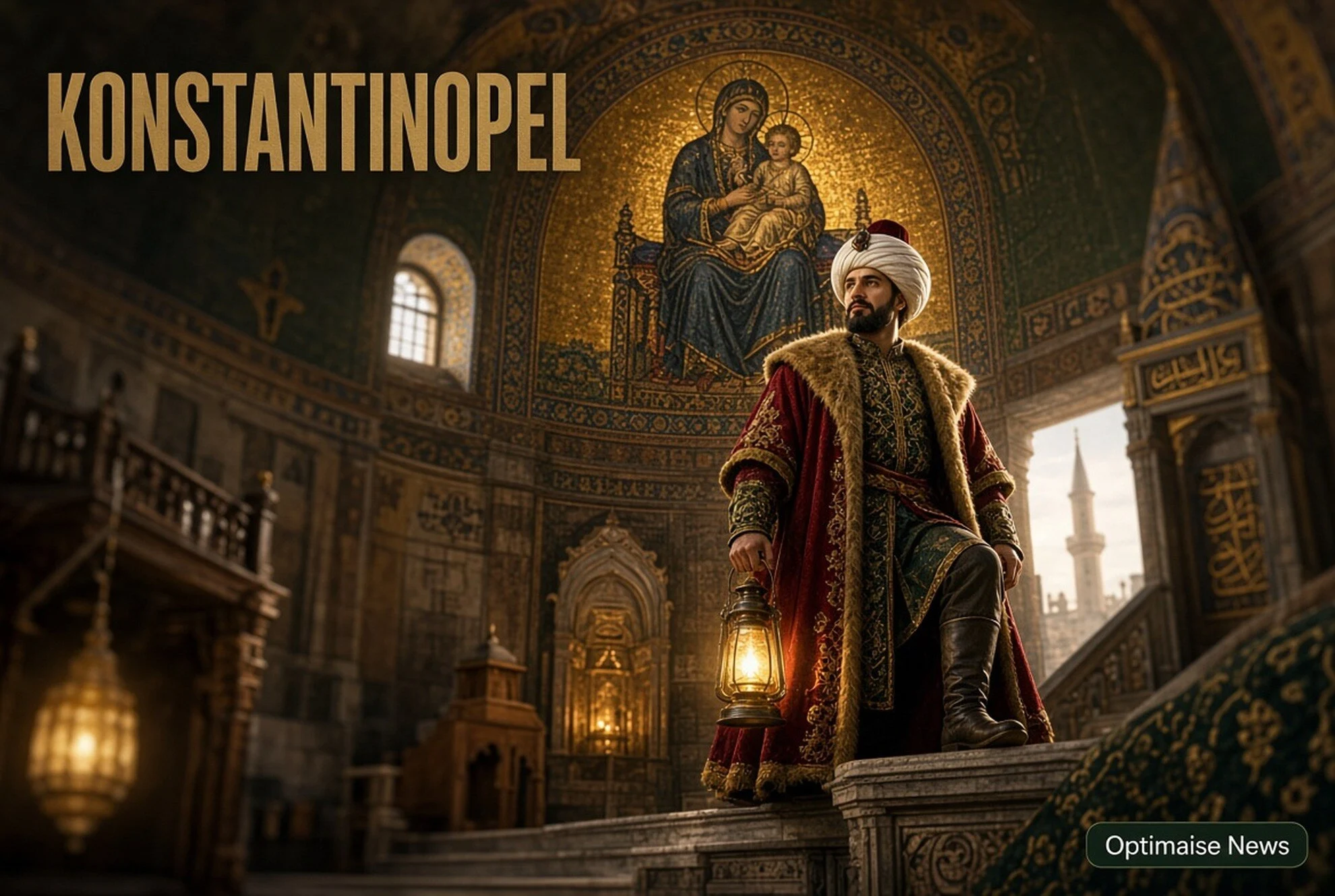 Muhammad Al-Fatih Masuki Hagia Sophia Usai Taklukkan Konstantinopel