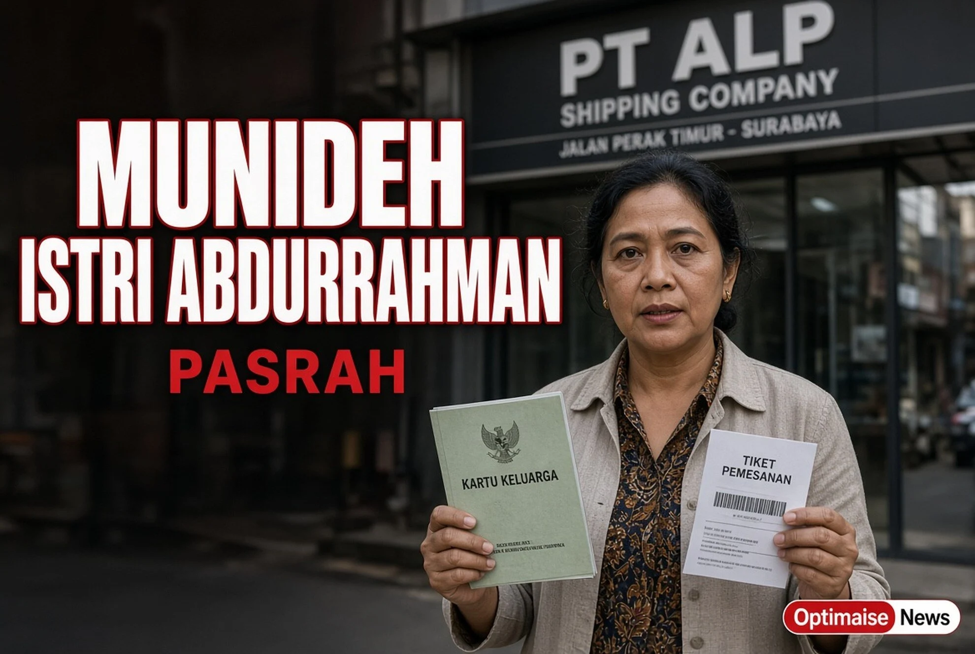 Munideh Istri Abdurrahman Pasrah, Desak Hak Manifes KM Mutiara