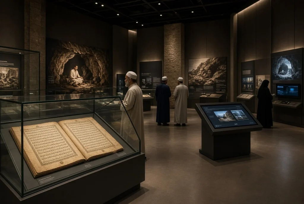 Isi Museum Al-Quran di Makkah, dari Manuskrip Kuno hingga Replika Gua Hira